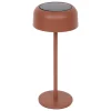 LAMPE SOLAIRE BOLTY RECHARGEABLE USBC ACAJOU H.30CM