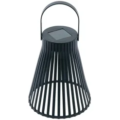LAMPE SOLAIRE NOIR H.14CM