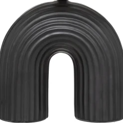 LAMPE SUR PIED EIDEL NOIR H.40.5CM
