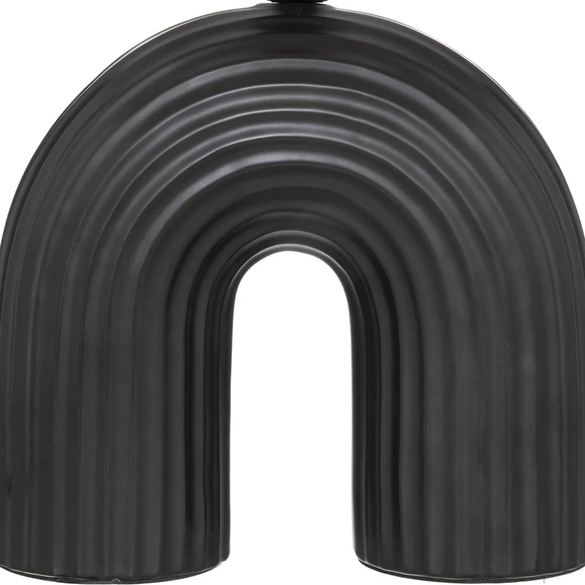 LAMPE SUR PIED EIDEL NOIR H.40.5CM