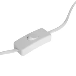 LAMPE SUR PIED VINAS CREME H.33CM