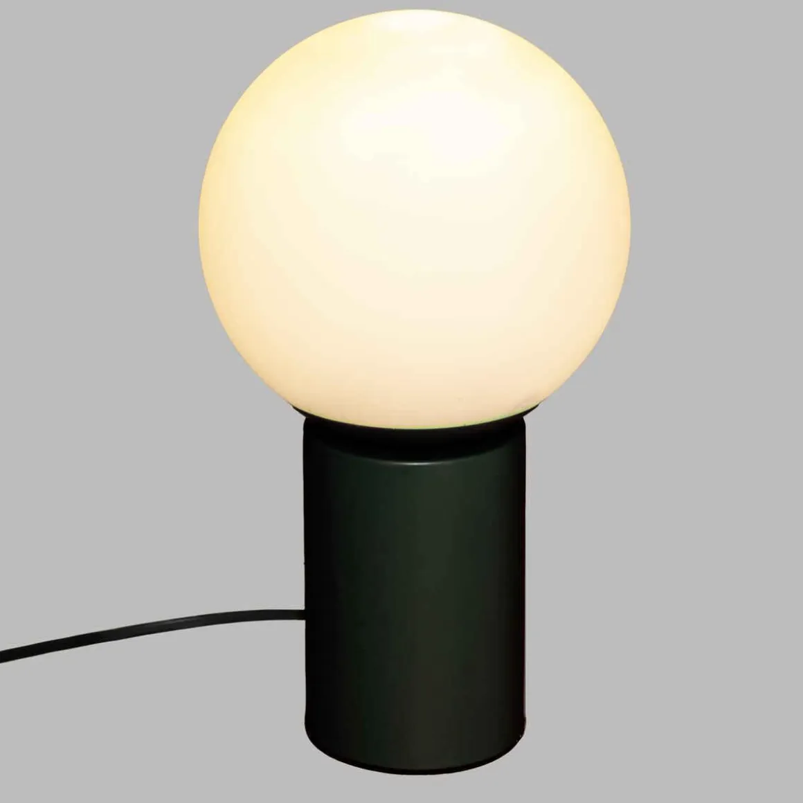 LAMPE TOUCH BOULE LOU CEDRE H.26CM