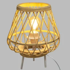LAMPE TREPIED BAMBOU RITUAL H.31CM