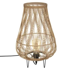 LAMPE TREPIED DARIA NATUREL H.44CM