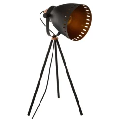LAMPE TREPIED METAL H.51.5CM