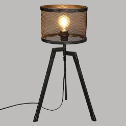 LAMPE TREPIED NOAH NOIR H.56CM