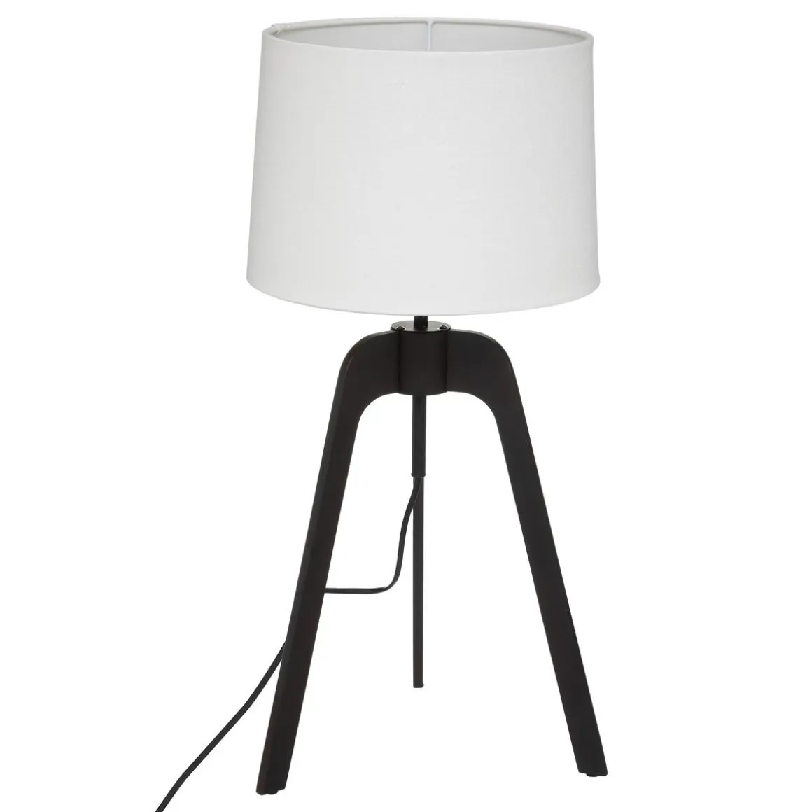 LAMPE TREPIED ORIGINES BLANC H.58.5CM