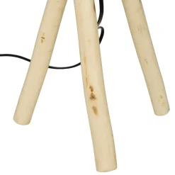 LAMPE TREPIED SEAV NATUREL H.52CM