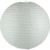 LANTERNE BOULE BLANC D.45CM
