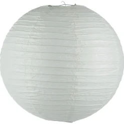 LANTERNE BOULE BLANC D.45CM