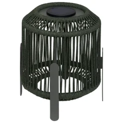 LANTERNE SOLAIRE CORDE LINY RECHARGEABLE USBC LAURIER H.36CM