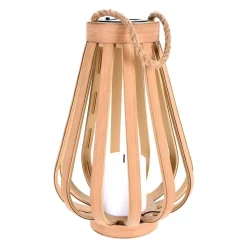 LANTERNE SOLAIRE LED H.34CM