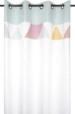LENA RIDEAU 140X260 OEIL MULTICOLORE