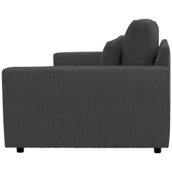 LIVIA CANAPE 2 PLACES GRIS FONCE POSO 34