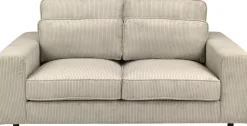 LIVIA CANAPE 2 PLACES GRIS LINCOLN 86