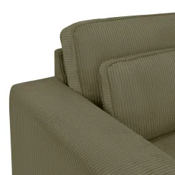 LIVIA CANAPE 2 PLACES KAKI LINCOLN 37