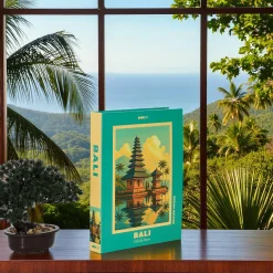 LIVRE RANGEMENT DECO ESCAPADE 33X25CM