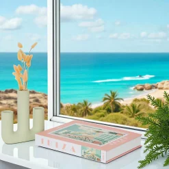 LIVRE RANGEMENT DECO ESCAPADE 33X25CM