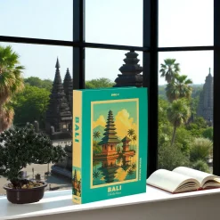 LIVRE RANGEMENT DECO ESCAPADE 33X25CM