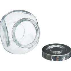 LOT 4 BOCAUX A EPICES 0.2L VERRE COUVERCLE INOX