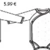 LOT 2 BODIES MANCHES LONGUES 0 A 9 MOIS MODELE 2