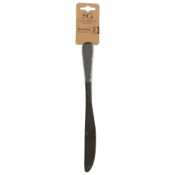 LOT 2 COUTEAUX SHADOW INOX NOIR