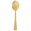 LOT 4 CUILLERES A CAFE GOLD INOX OR