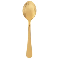 LOT 4 CUILLERES A CAFE GOLD INOX OR