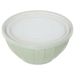 LOT 3 SALADIERS PLASTIQUE AVEC COUVERCLE
