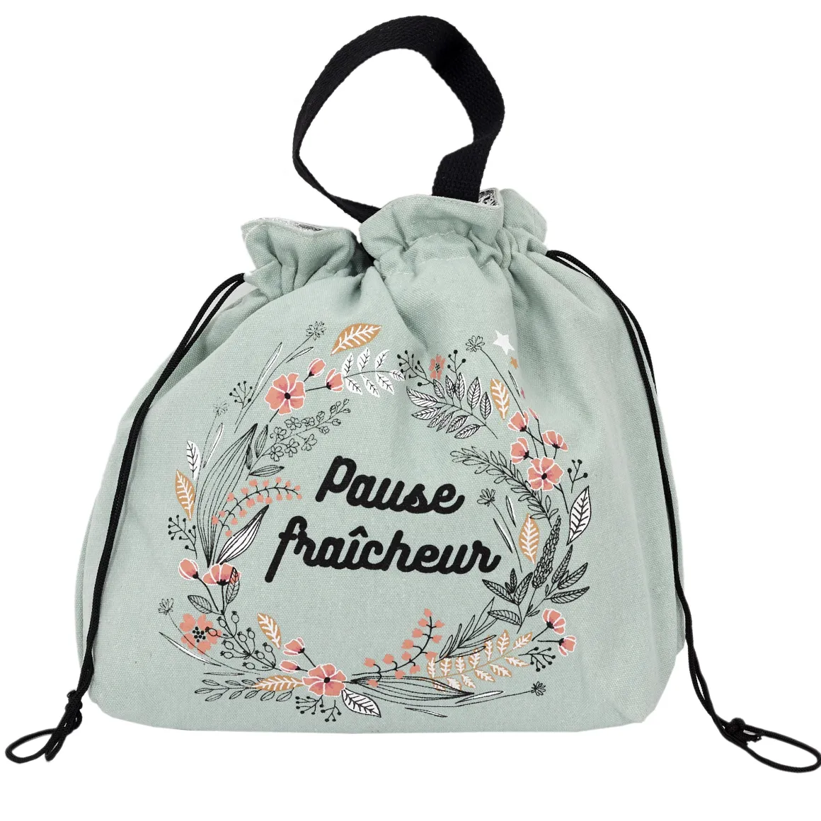 LUNCH BAG SAC FRAICHEUR TISSU 29X30CM