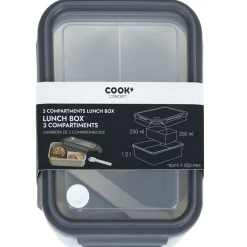 LUNCH BOX 3 COMPARTIMENTS COLORE