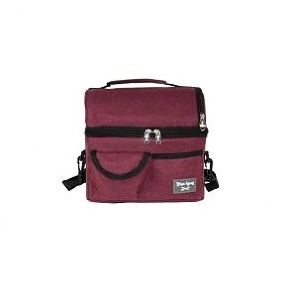 LUNCH BOX ISOTHERME BANDOULIERE ET POIGNEE 25X22X 16 CM
