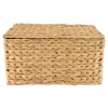 MALLE RECTANGLE JACINTHE 35X25X19CM NATUREL
