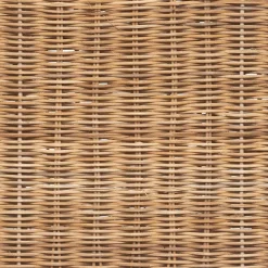 MALLE ROTIN CARMEN NATUREL D.58X40.5X33.5CM