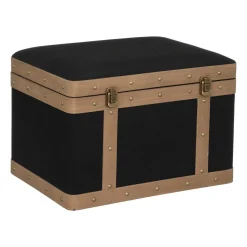 MALLES TISSU NORAH NOIR D.44X31.5X29.5CM