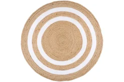 MAORI TAPIS BLANC D.90CM