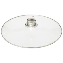 MARMITTE INOX AVCE COUVERCLE VERRE 13L