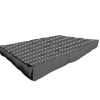 MATELAS PALETTE 120X80X15CM COTON ETHNIK FUSAIN