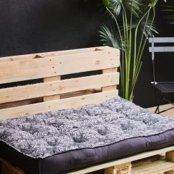 MATELAS PALETTE 120X80X15CM FUSAIN SPIRIT GARDEN