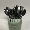 MENAGERE ELSA VERT 24 PIECES AVEC RANGE COUVERT