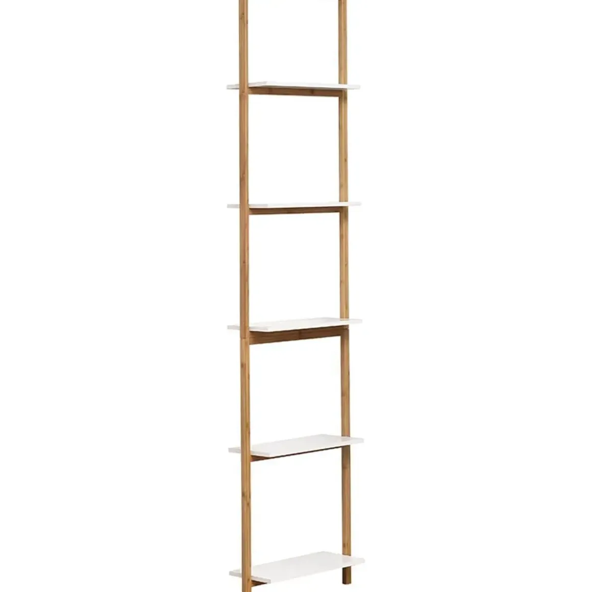 MEUBLE A FIXER 5 ETAGERES MDF ET STRUCTURE BAMBOU NUOVO