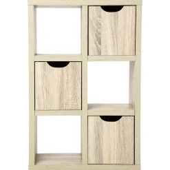MEUBLE 6CUBES 3 PORTES BIVOAK