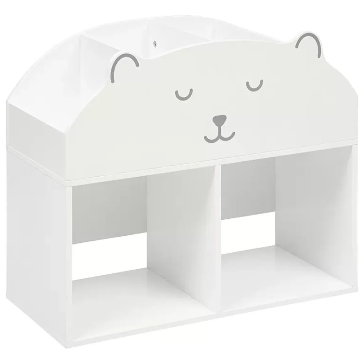 MEUBLE DE RANGEMENT OURSON D.56X30X64CM