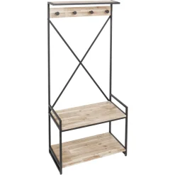 MEUBLE ENTREE EDENA D.80X35X184CM