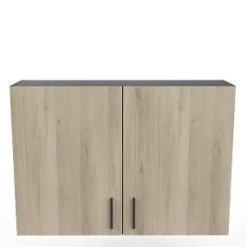 MEUBLE HAUT 100CM 2 PORTES