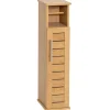 MEUBLE RESERVE DEROULEUR PAPIER 1 PORTE 1 ETAGERE COLONIAL