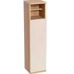 MEUBLE RESERVE DEROULEUR PAPIER WC 1 PORTE 1 ETAGERE RIVOLI