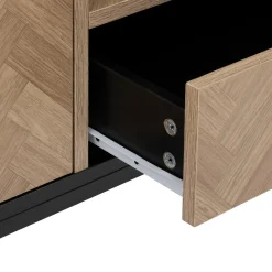 MEUBLE TV CHEVRONS D.120X40X45CM