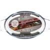 MINI PLAT OVAL VERRE 20X11CM
