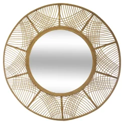 MIROIR BAMBOU INA D.89CM